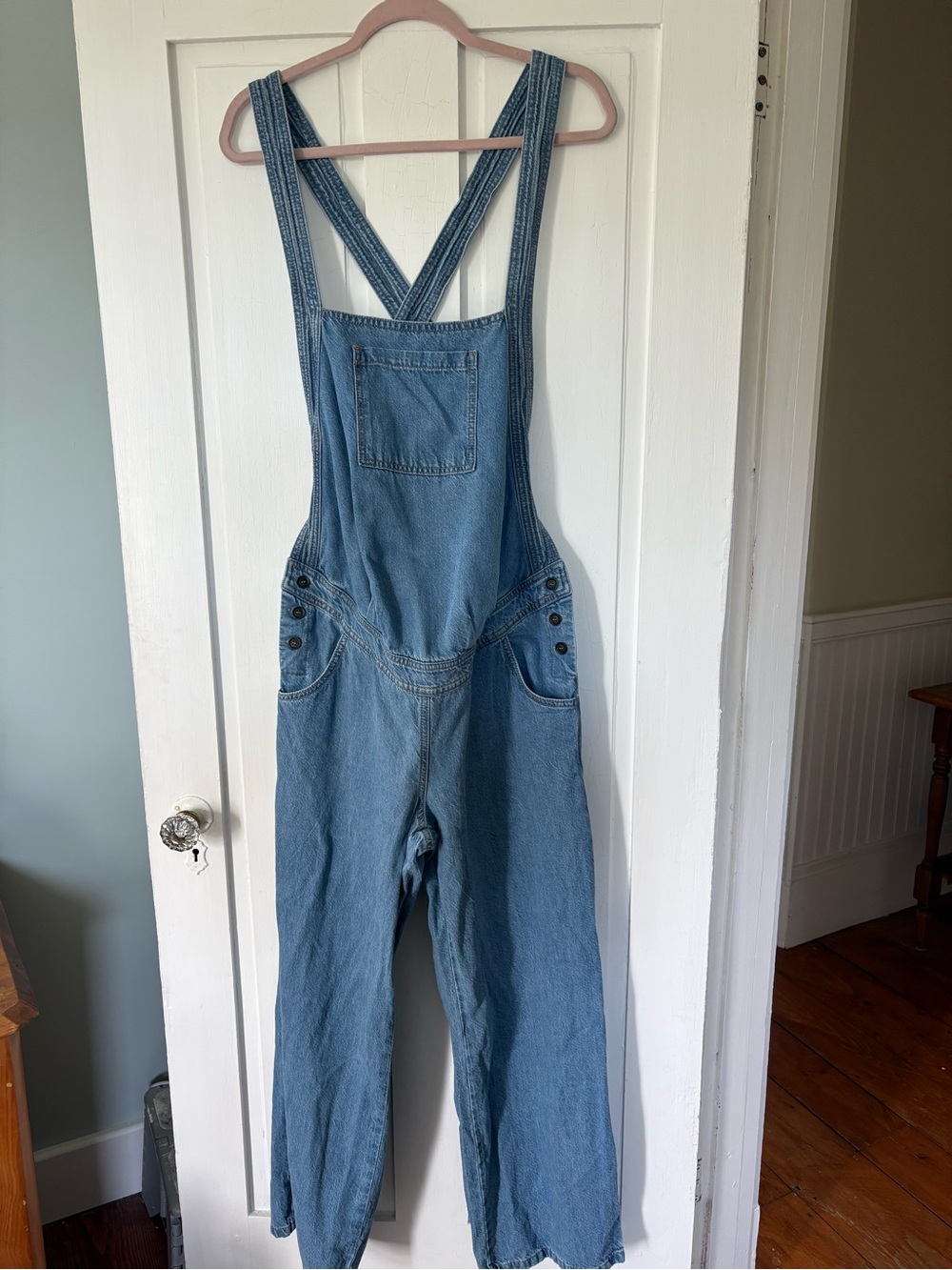 ASOS denim Maternity Overalls 6